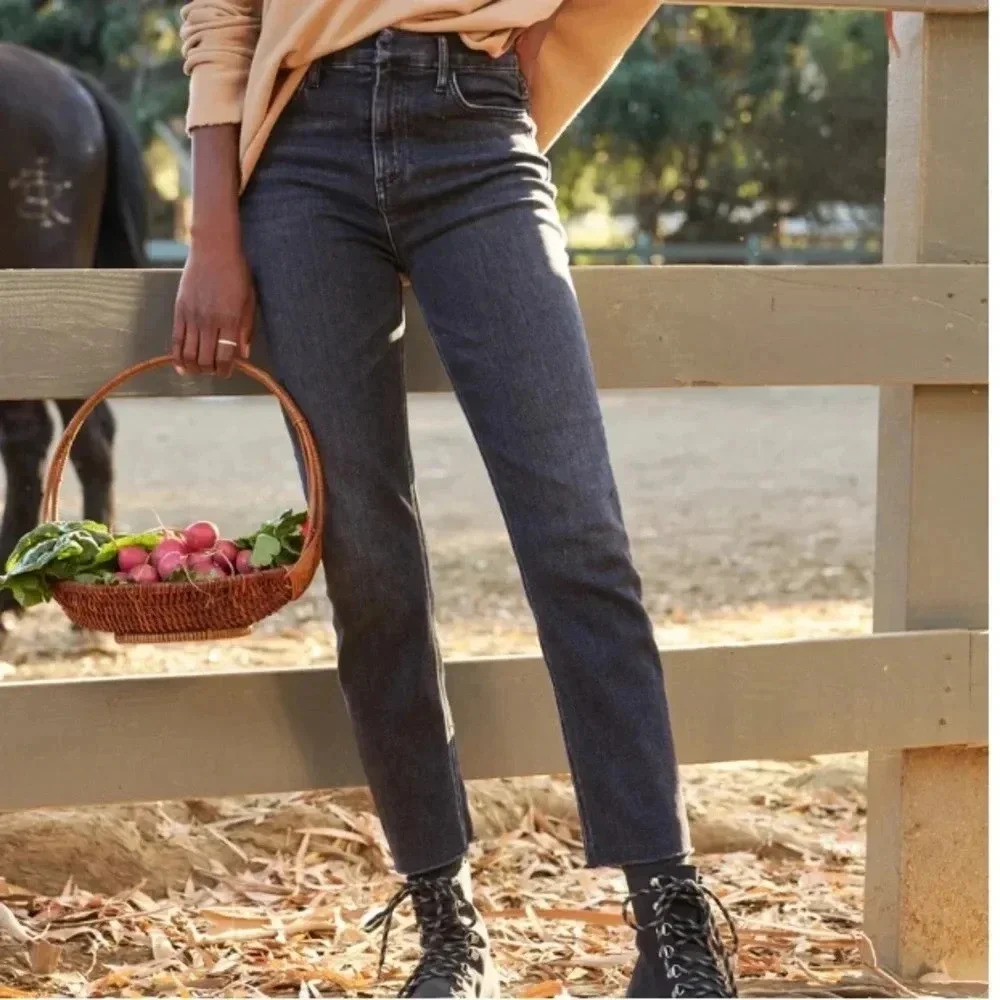 Frank & Eileen Midnight Blue High Rise Jeans